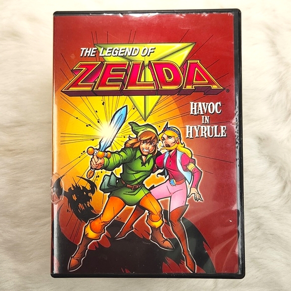 THE LEGEND OF ZELDA DVD 5 EPISODES 1989 FAIR condition - Picture 10 of 11